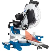 Scheppach Kappsäge HM140L Kapp-Zugsäge Gehrungssäge mit Laser & LED | Schnitthöhe 105 mm | Schnittbreite 330 mm | 230V 2000W | inkl. 2. Sägeblatt