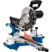 Scheppach HM254 Kappzugsäge mit Softstart & Laser | 2000W | Ø255mm Sägeblatt | Schnittbreite/höhe: 340mm x 90mm | Gehrungssäge | mit 2.Sägeblatt