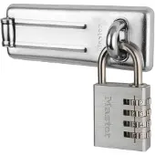 Masterlock Überfallschloss mit Aluminium-Zahlenschloss - 7640704EURD
