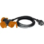 Relectric PRO Verlängerungskabel 5 mtr 3-fach 3x1,5mm
