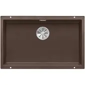 BLANCO SUBLINE 700-U, Schrankwaschbecken, Silgranit, Braun, 80 cm, Deutschland