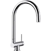 BLANCO CORESSA-F Hebel rechts, Messing galvanisch, chrom, Hochdruck, Standard, Chrom, Messing, Hebelgriffe, Einzelbild, Typ J