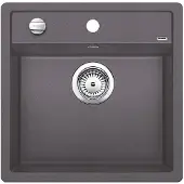 BLANCO Dalago 5, Top-mount, Eckig, Grau, 51,5 cm, 51 cm, 32 cm