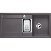BLANCO METRA 6 S, Top-mount, Eckig, Edelstahl, 100 cm, 50 cm, 19 cm