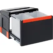 Franke Cube 50, 32 l, Rechteckig, Schwarz, 438 mm, 330 mm, 345 mm