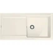 Franke Maris MRK 611-100, Aufsatzwanne, Rechteckig, Keramik, Beige, 1 Becken, Rechteckig