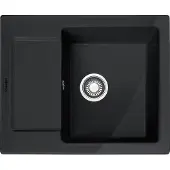 Franke MARIS MRK 611-62 Einbauspüle / Keramik / Onyx / Druckknopf / 50 cm