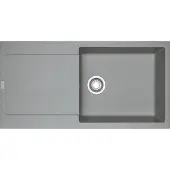 Franke Maris Einbauspüle Fragranitspüle MRG 611-97 XL Steingrau Druckknopf Edelstahl ab 60 cm 114.0477.372 - inkl.