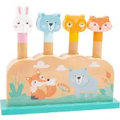 Small Foot Einsteckspiel Plug-inJunior Holz 19 cm 5-teilig