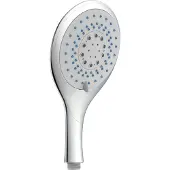 Schutte Handbrause TROPIC, Duschkopf mit 5 Funktionen, Brausekopf, Duschbrause, Brause Chrom
