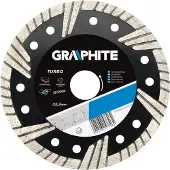 GRUPA TOPEX Graphit-Diamantscheibe 125x22,2 mm Turbo (57H626)