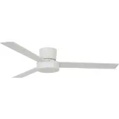 BAYSIDE Weißer Designer-Deckenventilator Lagoon Ø 132cm IP55
