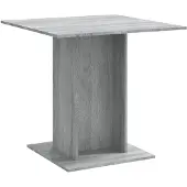 vidaXL Esstisch Grau Sonoma 80x80x75 cm Holzwerkstoff