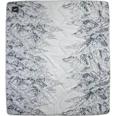 Therm-a-Rest - Ultraweiche Decke für 2 Personen - Argo Blanket ValleyView Print - Grau