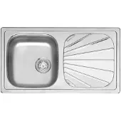 Reginox Comfort BETA 10 BAP OKG Edelstahlspüle - Ausschnittmaß 760 x 410 mm / Spüle Edelstahl