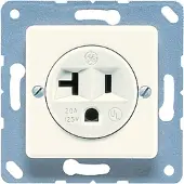 JUNG Steckdose 1f cws glz UP IP20 ZP NEMA 121-20