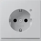 JUNG SCHUKO-Steckdose 16A 250V AL 1520-O LNW