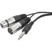 Monacor MCI-363X Insert kabler 6.3mm/XLR 3m