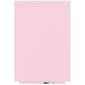Rocada Whiteboard Skincolor, lackierte Oberfläche, magnetisch, Wandmontage, 750 x 1150 mm, rosa