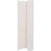 vidaXL Gartenzaun Doppelseitig 110x300 cm Weiß