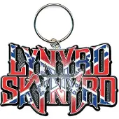 Rock Off Lynyrd Skynyrd Metall Flag Logo