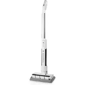 Nedis Stick Vacuums & Electric Brooms, Stabstaubsauger, Beutellos, Weiß, Acrylnitril-Butadien-Styrol (ABS), Trocken, Akku