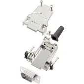 Encitech DTZF09-DBP-W-K 6355-8044-01 D-SUB Stiftleisten-Set 180 ° Polzahl (num):