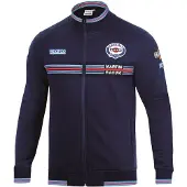 Sparco Navy Blue Sparco Martini Racing Hoodie XS