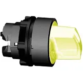 Schneider Electric Leuchtwahlschalter, Frontelement, Harmony XB5, Kunststoff, 22mm, orange, für universelle LED, 3 Stellungen, rastend ZB5AK1553
