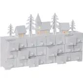 Eglo YULETIDE Dekoration zum Aufstellen - L37,5 x B7,5 x H22,5 cm - weiß - IP20