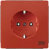 Siemens Steckdose 1f or glz DELTAstyle UP m.BS 5UB1816