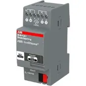 Busch-Jaeger SBC-F-6.0.11-83 Busch-Tenton, RTR IAQ, 6-fach, alusilber, mit Display, für Busch-free@home 2CKA006220A0884 SBCF601183
