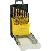 Bosch 19teiliges Bohrerset Metall HSS-TiN Bohrer