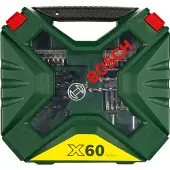 Bosch X-line 60ti Bohrer-und Spitzen-set