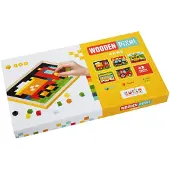 Maksik Hölzerne Pixel Autos Mosaik 14903 Cubika