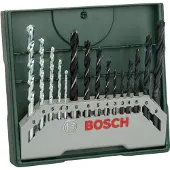 Bosch Mini-x-line 15 Pieces Silber
