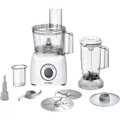 Bosch MCM3200W, 2,3 l, Weiß, Drehregler, 3 Disks, Kunststoff, Edelstahl