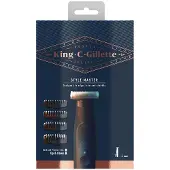 King C Gillette Kurzbartschneider Bartpflege Style Master 4 D Klinge kabellos praktisch leicht und präzise schneiden