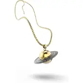Metalmorphose On-Shirt Long Necklace Saturn