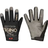 O'Neal Mayhem Nanofront Dirt Schwarz Beige Motocross Handschuhe Größe S