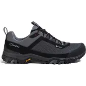 Berghaus Ground Attack Active Gore-Tex Shoe, Herren Wanderschuhe, 7.5 (41.5), STRLIMO/DKSHAD/MMENT/SYRAH,