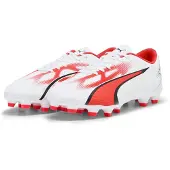 Puma Ultra Play FG/AG Herren Fussballschuhe - 107423, Farbe:Weiß, Herren Schuhe:44