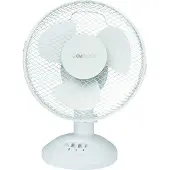 Clatronic Ventilator mit Schwenkfunktion | leise 2 Stufen | Ø 23 cm | Tischventilator 30W | Fan | Tischventilator sehr leise | VL 3601 weiss