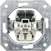 Siemens Geräteeinsatz UP Taster 1S mit N-Klemme, Drucktasten-Schalter, Metall, Mehrfarbig, IP20, DIN-Schiene, 10 A