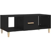 vidaXL Couchtisch Schwarz 102x50x40 cm Holzwerkstoff