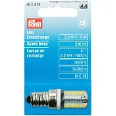 Prym LED Ersatzlampe für Nähmaschine, mit Schraubfassung E14