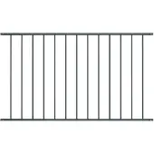 vidaXL Zaunelement Woerden Pulverbeschichteter Stahl 163x117 cm Anthrazit