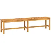 vidaXL Gartenbank 180 cm Massivholz Akazie