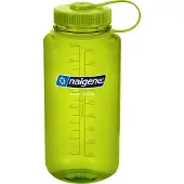 Nalgene Wasserflasche Wide Mouth 1000 ml Spring Green