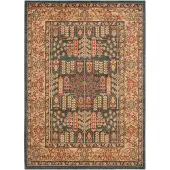 Safavieh | Teppich Marco Blauw Kunstvezel 180x120 cm | NADUVI